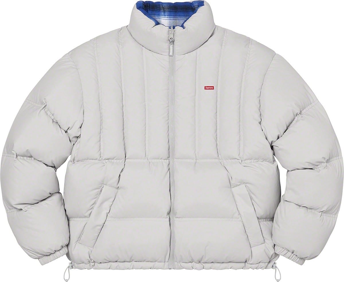 Flannel Reversible Puffer Jacket view 26